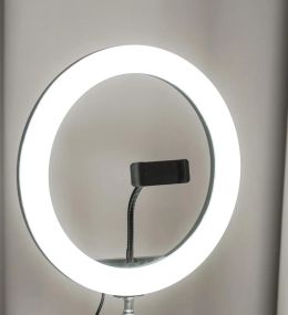 Кольцевая лампа RING FILL LIGHT 26С на штативе  с держателелем телефона