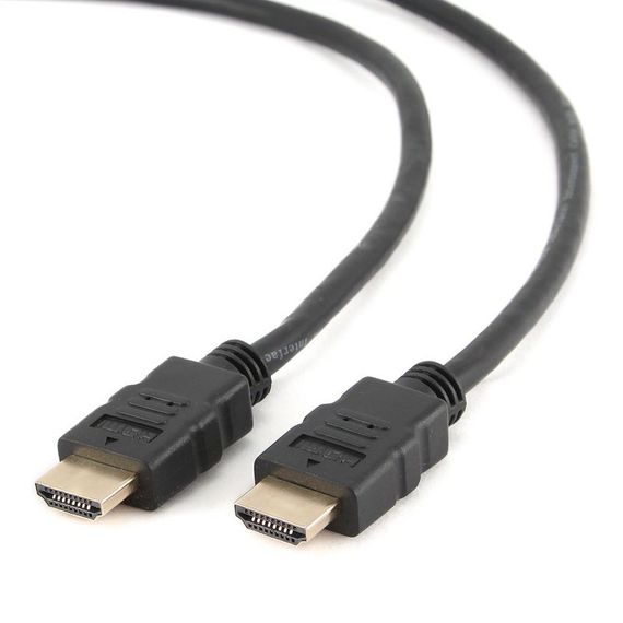 Кабель Cablexpert CC-HDMI4-0.5M, HDMI V.2.0, вилка/вилка, з позолоченими контактами, 0.5 м | Зображення 1