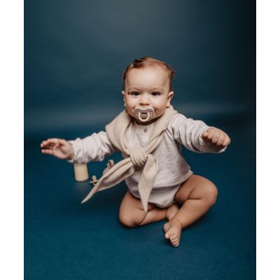 Пустышка Suavinex Colour Essence силіконова фізіологічна, 6-18 місяців, світло-бежева (308611) | Зображення 3