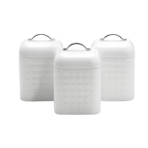 Набір ємностей 3шт Maestro MR-1676-3S-WHITE