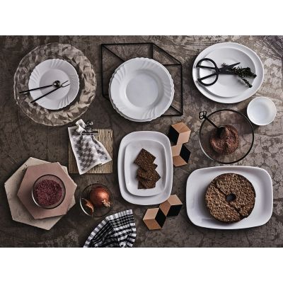 Тарілка Bormioli Rocco Ebro 24 см Супова (402811FN9321990) | Зображення 1