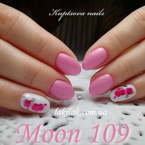 Гель-лак Moon Full №109 рожева хмара 8мл
