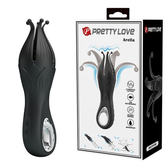 Мастурбатор з вібрацією Pretty Love - Arella, BI-300082 Sex Aura