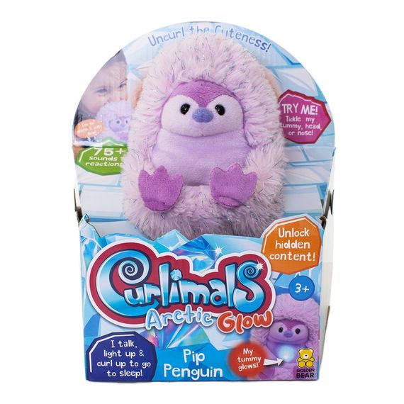 Интерактивная игрушка Пингвин Пип Curlimals 3728 серии «Arctic Glow» | Зображення 1