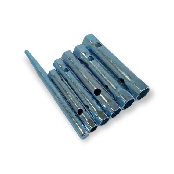 Набір ключів трубчатих та вороток, 8*9, 10*11, 12*13, 14*15, 16*17, 6 од. CТАЛЬ (арт.70080) | Зображення 1