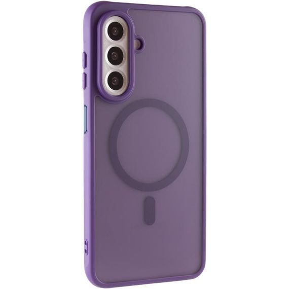 Чохол TPU Bloom with MagSafe для Samsung Galaxy A17 4G/5G Purple