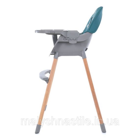 Стульчик для кормления LUMI ME 1111 Teal экокожа | Зображення 2