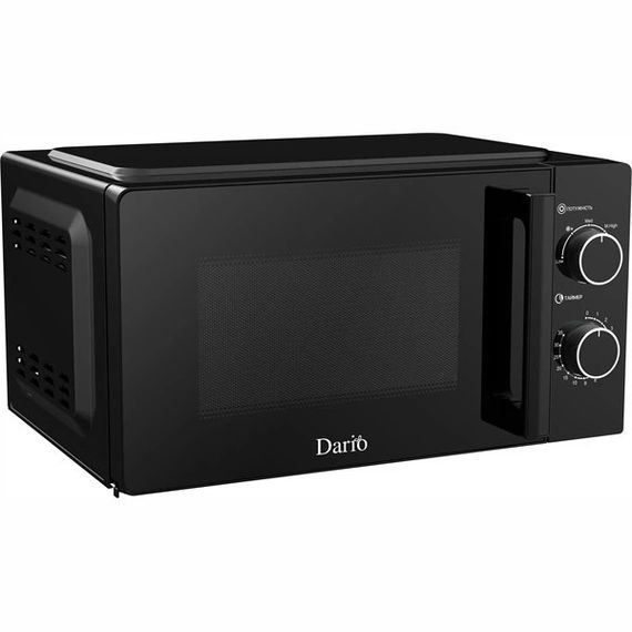 Мікрохвильова піч Dario DMW-7209 700 Вт 20 л чорна