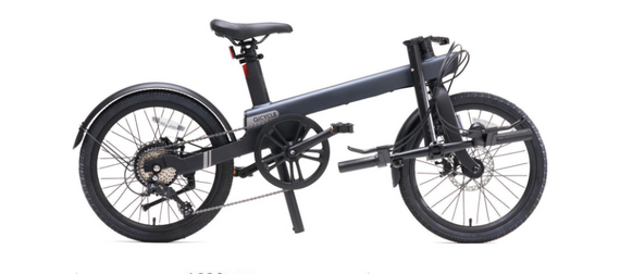 Электровелосипед QiCYCLE F-1 складной 250W 36V 6Ah с LCD дисплеем и дисковыми тормозами. | Зображення 4