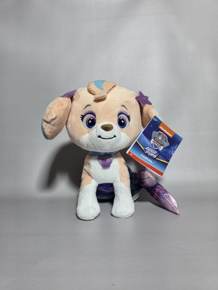 Щенячий Патруль М'яка іграшка Корал 23 см Оригінал Paw Patrol Official Plush Toy Coral | Зображення 6
