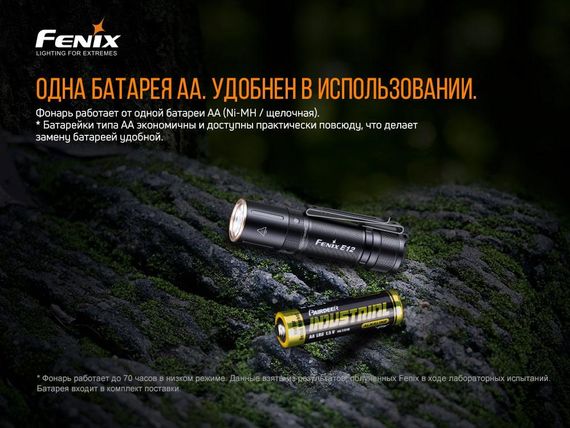 Ліхтар ручний Fenix E12 V2.0 | Зображення 7