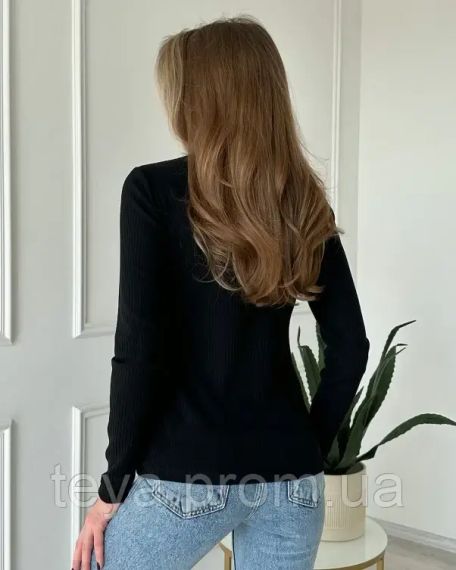 Светр колір чорний розміри M, XL, L, S FI_007089 | Зображення 2