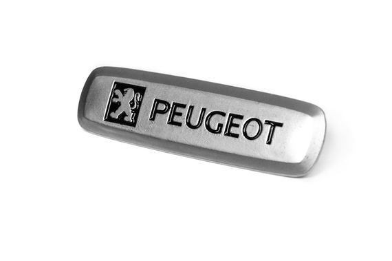 Шильдик алюмінієвий для килимків (1шт) для Тюнінг Peugeot | Зображення 1