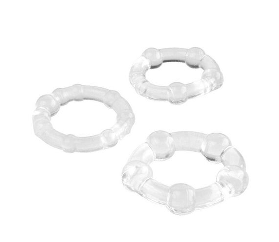Набор эрекционных колец C-RING SET Cristal, BS4400014 sexstyle | Зображення 1