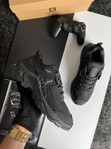 Чоловічі кросівки Salomon Quest M Element Gtx Gore-Tex All Black 42 | Зображення 6