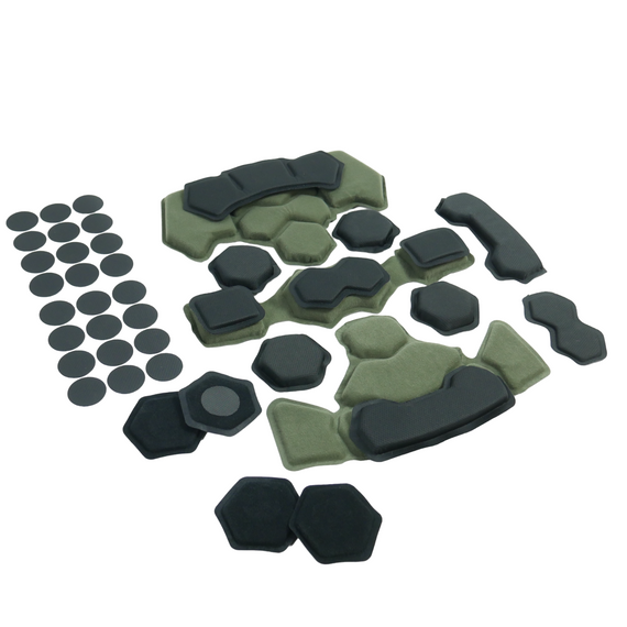 Покращені протиударні подушки для шолома GEN.4 Хакі | Зображення 3