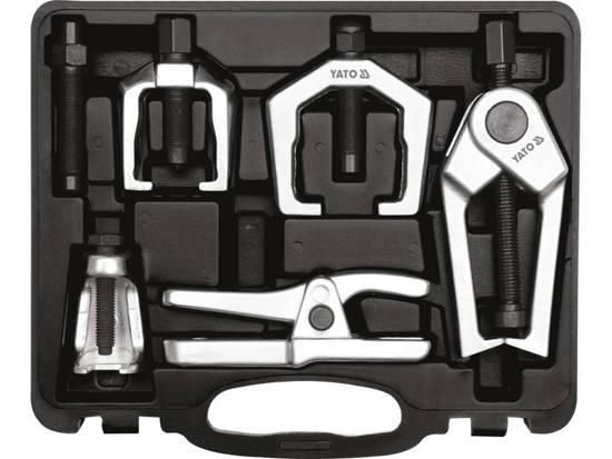 Набір знімачів рульових тяг кульових опор 6 штук Польща YATO YT-06157