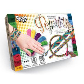 Набор креативного творчества "Фенечки" Danko Toys FIM-01-01-08 из мулине Вид 8