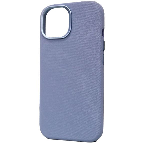 Чехол Denim with MagSafe для Apple iPhone 14 Pro Max (6.7") Light blue | Зображення 1