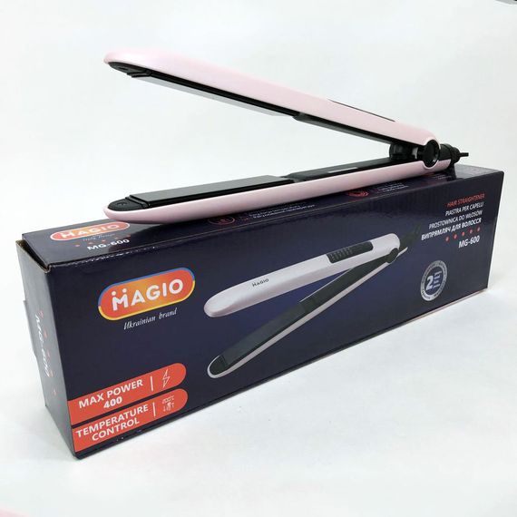 Щипці випрямляч для волосся MAGIO MG-600 (40Вт/кераміка), праска для волосся з терморегулятором | Зображення 7