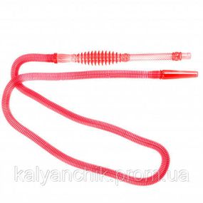 Шланг для кальяна одноразовый Plastic красный