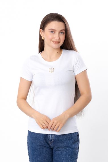 Футболка жіноча Носи своє 44 Білий (p-9933-164475)