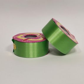 Стрічка поліпропіленова Peri для подарунків, букетів, декорування ширина 3.3 см довжина ± 18 м зелена