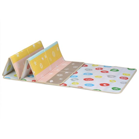 Дитячий Термокилимок двосторонній складний (Кольорові кола) El Camino ME 1135, 180х100х1 см | Зображення 3