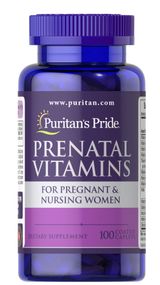 Вітаміни для вагітних Puritan's Pride Prenatal Vitamins, 100 каплет