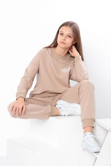 Костюм для дівчинки (підлітковий) Носи своє 170 Бежевий (p-13944-156150) | Зображення 1