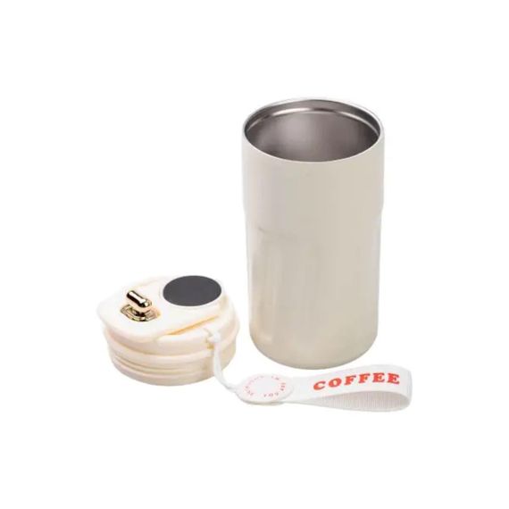 Термочашка Coffee з датчиком температури 500 мл біла HP-14-10W | Зображення 3