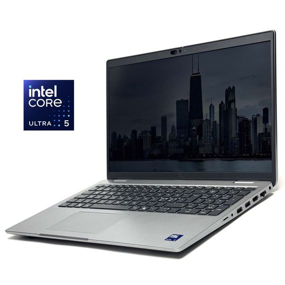 Ультрабук Dell Latitude 5550 / 15.6" (1920x1080) IPS / Intel Core Ultra 5 125U (12 (14) ядер по 1.3 - 4.3 GHz) / 16 GB DDR5 / 512 GB SSD / Intel UHD Graphics / WebCam / Win 11 б/в