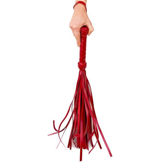 Флогер маленький / мартинет, 30 хвостів по 35 см, колір червоний | Зображення 2