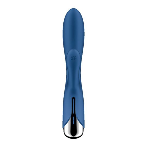 Вібратор-кролик з ротацією Satisfyer Spinning Rabbit 1 Blue, 3 мотори | Зображення 5