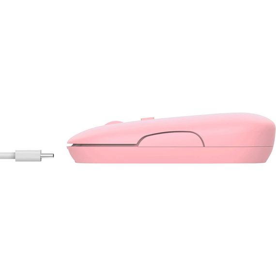 Мишка Trust Puck Wireless/Bluetooth Silent Pink (24125) | Зображення 4