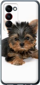 Чехол на Tecno Camon 18 Premier Щенок йоркширского терьера "931u-2652-17620"