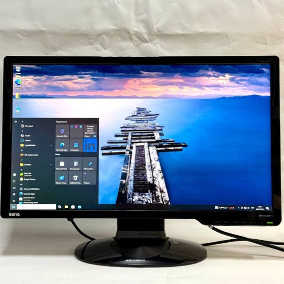 Монітор BenQ G2420HDBL/24" (1920x1080) TN/VGA, DVI/VESA 100x100 + Кабель живлення б/в | Зображення 1