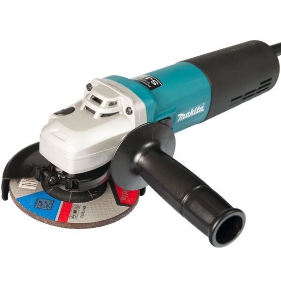 Шліфмашина кутова мережева Makita 9565CVR (125 мм, 1400 Вт, 2800-12000 об/хв, SJS) | Зображення 1