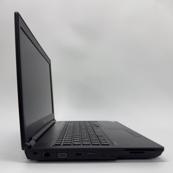 Мобильная рабочая станция Fujitsu Celsius H7510 / 15.6" (1920x1080) IPS / Intel Core i7-10850H (6 (12) ядер по 2.7 - 5.1 GHz) / 16 GB DDR4 / 512 GB SSD / nVidia Quadro T1000, 4 GB GDDR6, 128-bit / WebCam / HDMI б/у + Подарок Мышка и коврик | Зображення 6