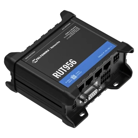 Teltonika RUT956 з 4G LTE, Wi-Fi, RS-232, RS-485 Промисловий стільниковий маршрутизатор | Зображення 1