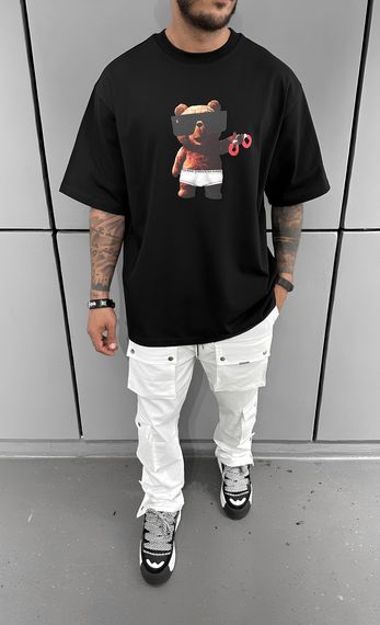 Футболка з ДТФ принтом (оверсайз)