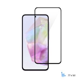 Захисне скло 2E  для Samsung Galaxy A35 5G (A356), 2.5D FCFG, (1 Pack), чорна рамка (2E-G-A35-SMFCFG-BB)