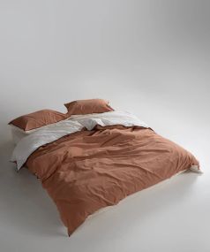 Постільна білизна Limasso Stonewashed Essualte 200 х 220 см Akdeniz Krem-Commencer