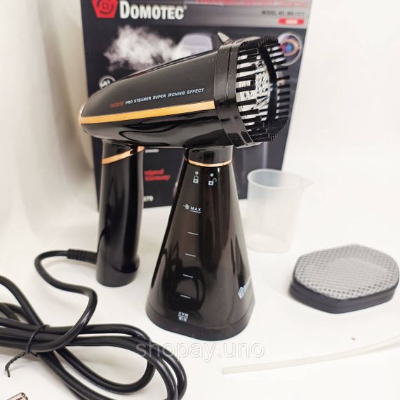 Утюг отпариватель для любого типа одежды Domotec MS-1272 1600 Вт, Отпариватель для одежды эффективный QN-62 | Зображення 2