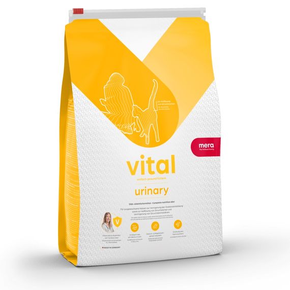 Корм MERA MVH Urinary сухой для котов с мочекаменной болезнью 750 гр