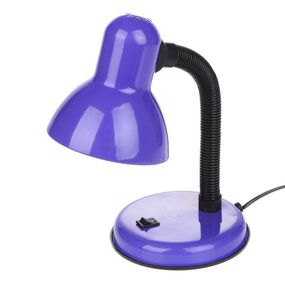Настольная лампа на гибкой ножке офисная MTL-02 Violet