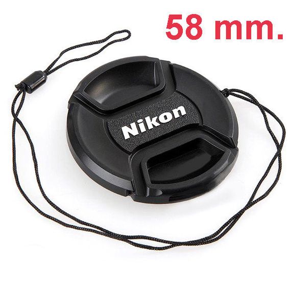 Захисна кришка для об'єктива Nikon 58 mm. | Зображення 2
