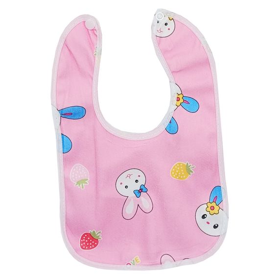 Детский тканевый слюнявчик MGZ-0600-3 на кнопке