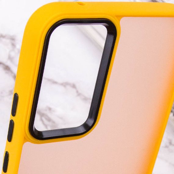 Чехол TPU+PC Lyon Frosted для Xiaomi Redmi Note 12 Pro 5G Orange | Зображення 4