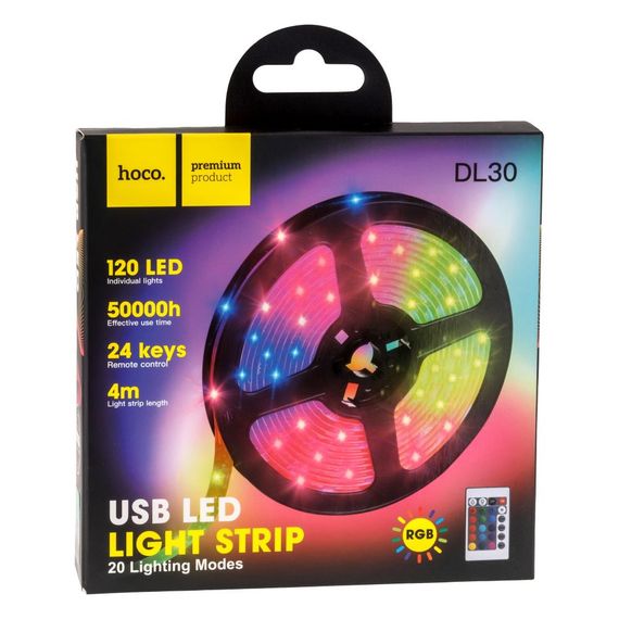 LED стрічка з низьким енергоспоживанням XPRO DL30 4м 5050 (23543-01_459) | Зображення 2